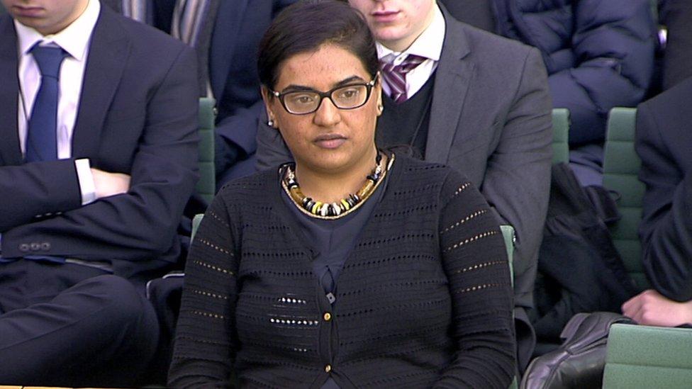 Konika Dhar before the Home Affairs Select Committee on 19 January 2016