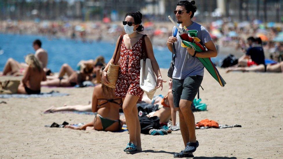 Beach in Catalonia