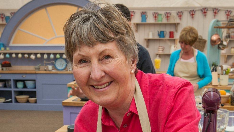 Val from Bake Off