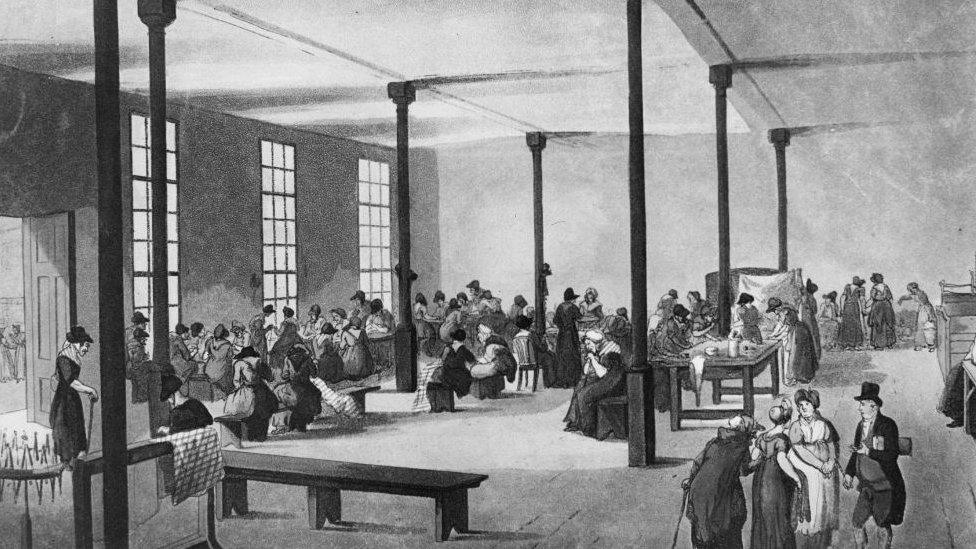 A Victorian workhouse