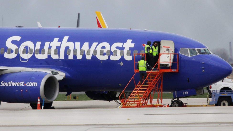 Southwest Airlines plane