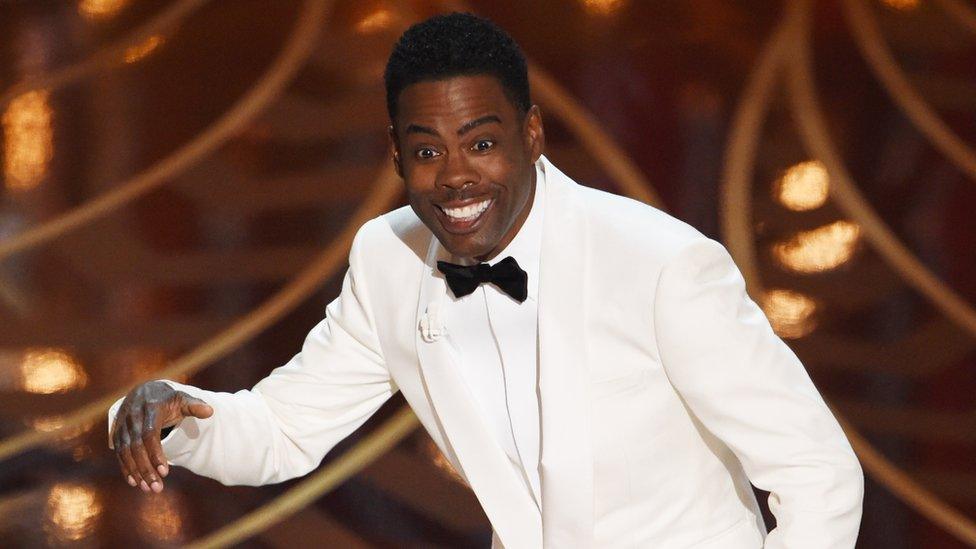 Chris Rock hosting the Oscars