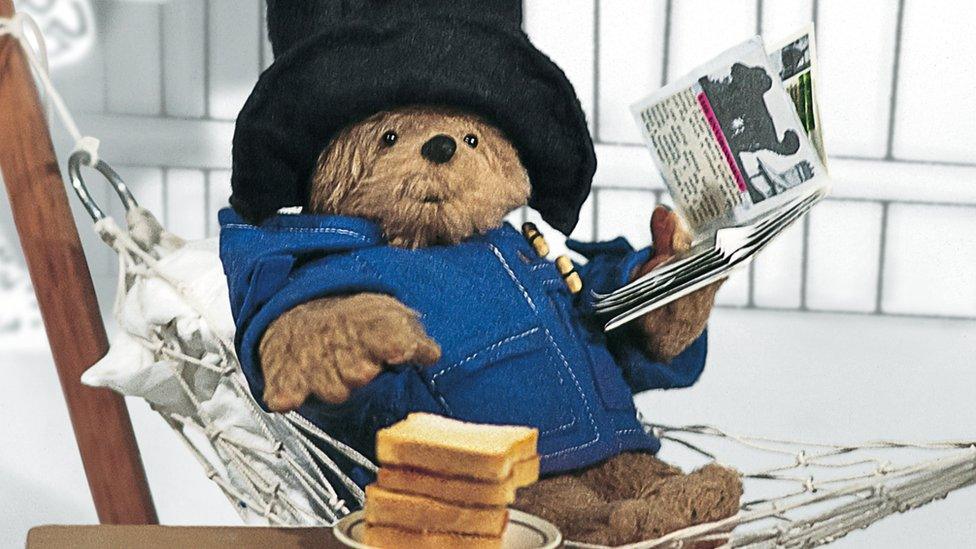 Paddington Bear stamp