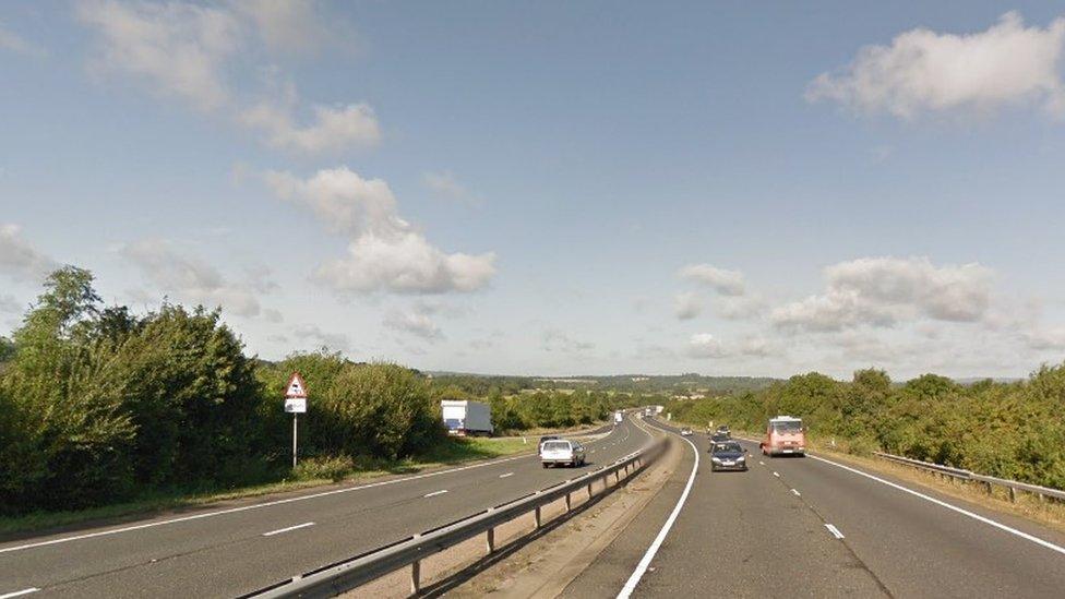 A21 near Tonbridge