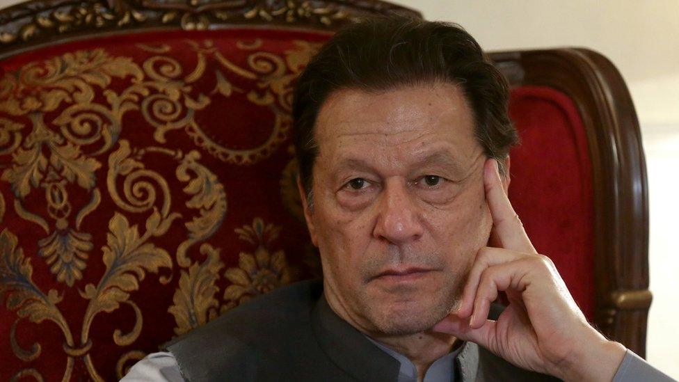 Pakistan's former leader Imran Khan