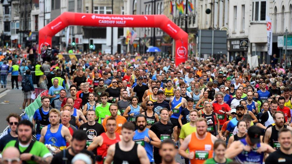 Hanner Marathon Caerdydd