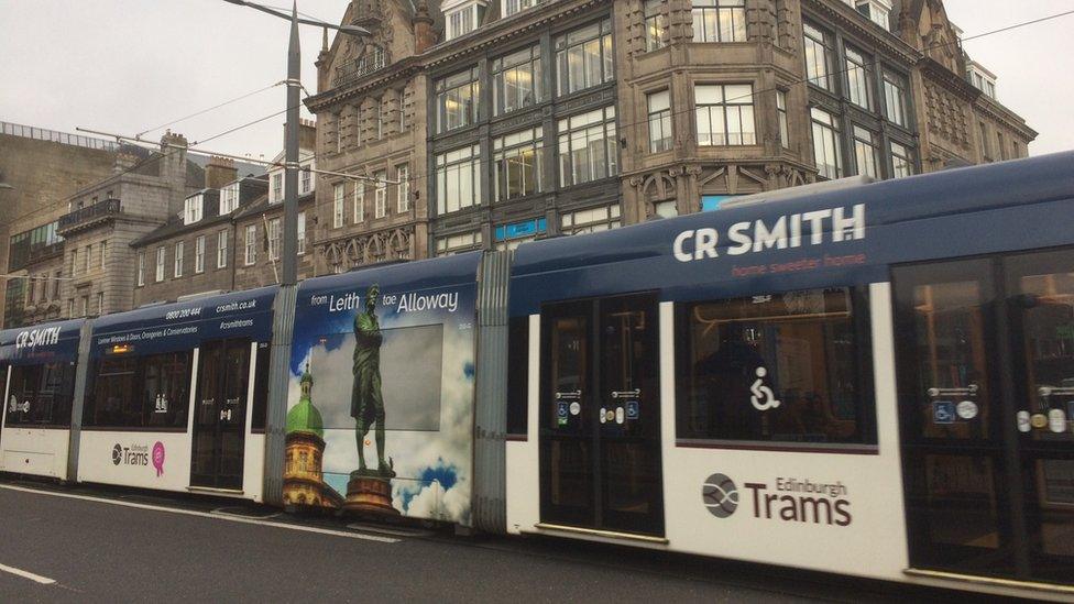 Edinburgh Tram Pic Brian Innes