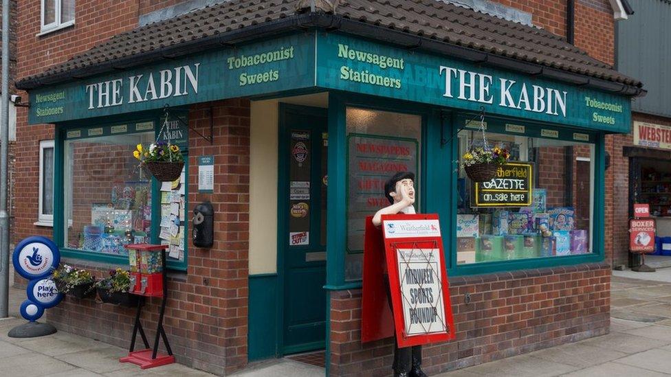 Coronation Street set