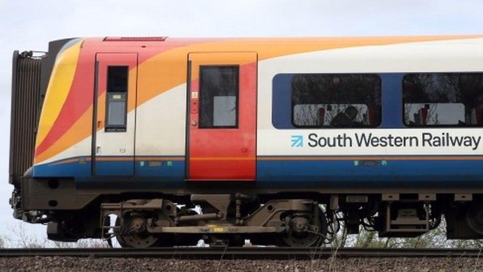 South Western Railway train