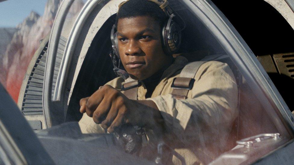 John Boyega in Star Wars: The Last Jedi