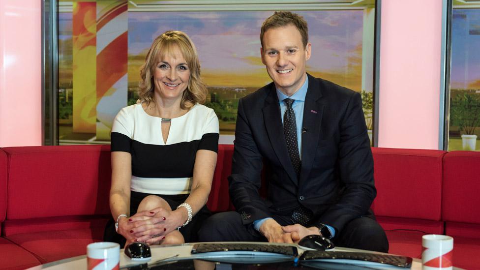 Louise Minchin and Dan Walker