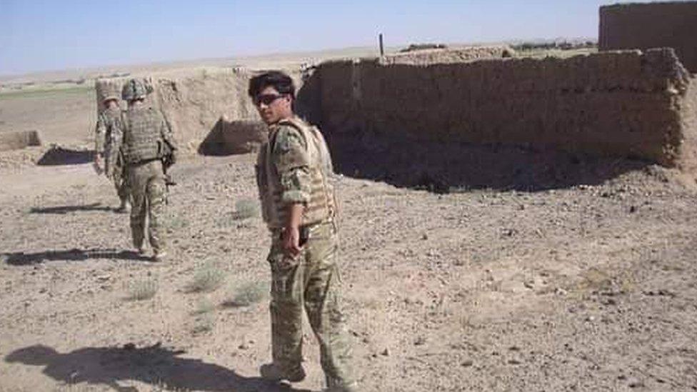 Jamal Barak in Afghanistan