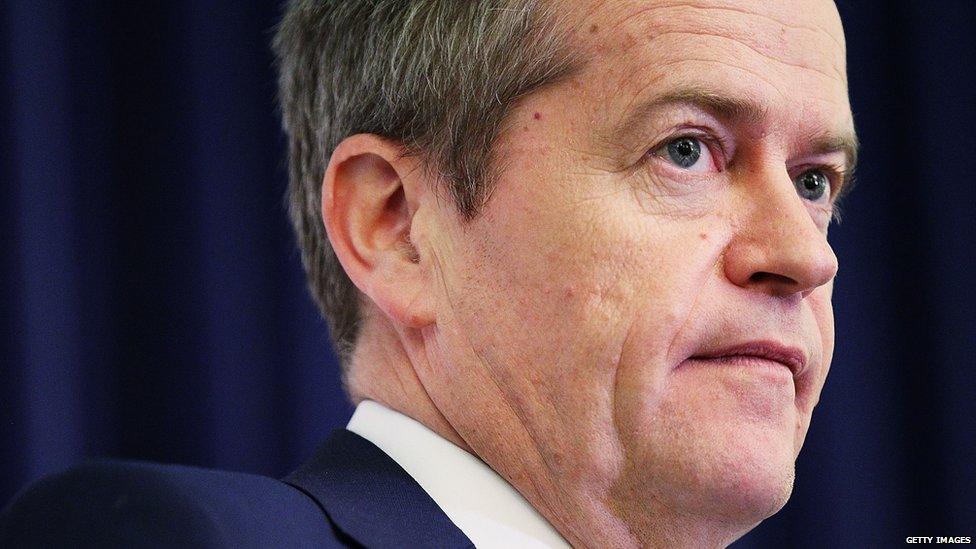 Australian Opposition Leader Bill Shorten