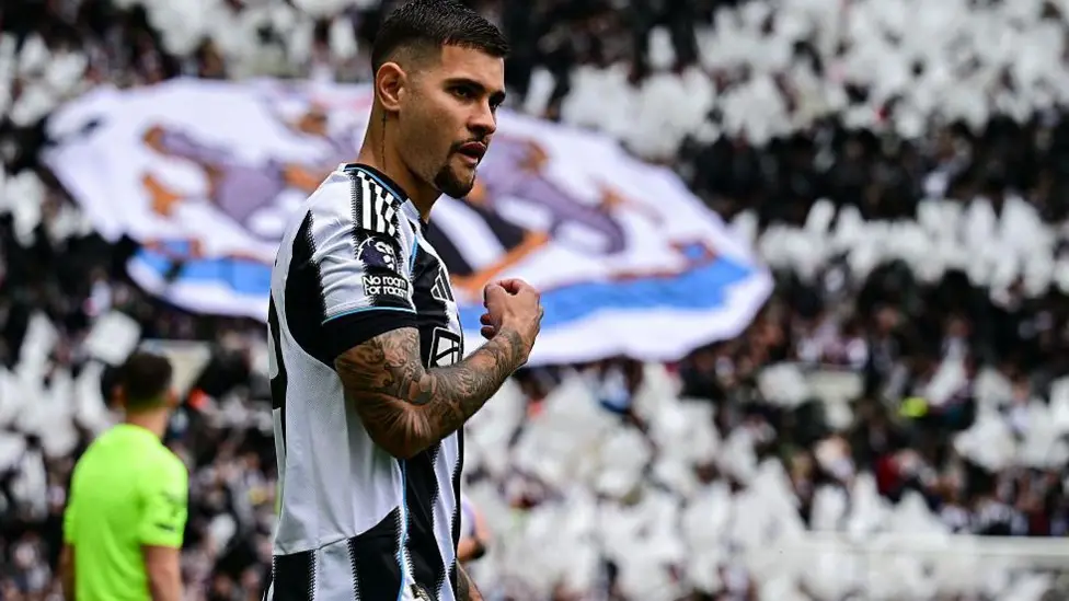 Newcastle secure Champions League place despite home defeat by Everton