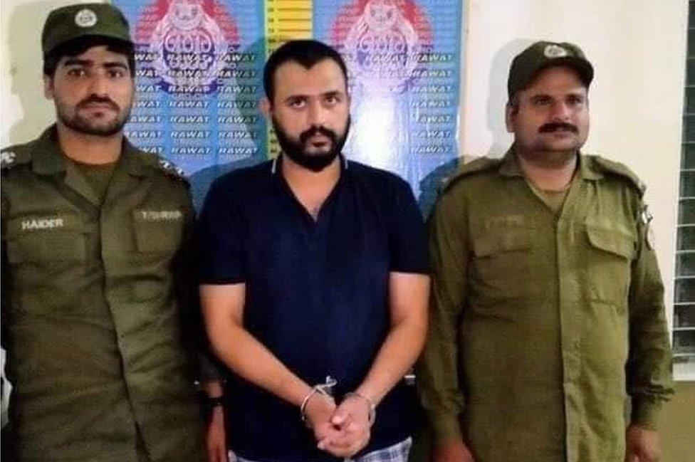 Hasan Siddique in police custody