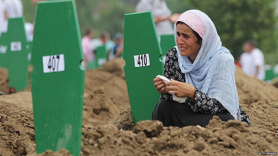 Bosnia graveyard