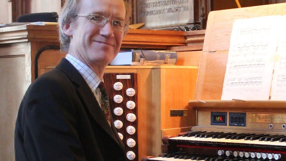 Christopher Nickol is also the director of music at New Kilpatrick Parish Church in Bearsden