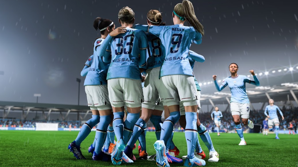 Screenshot of Man City women