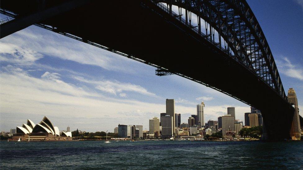 Sydney Harbour skyline