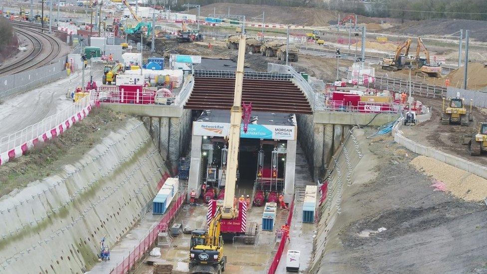 Werrington tunnel