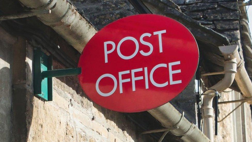 Post Office sign