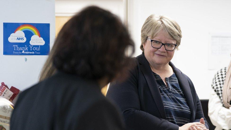 Health and Social Care Secretary, Therese Coffey