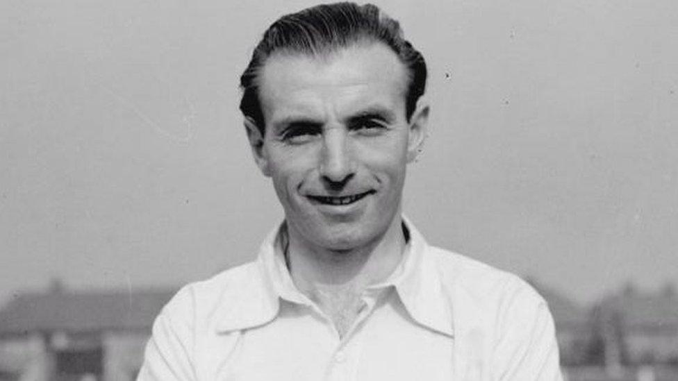 Library file picture dated 19/09/47 of Stanley Matthews, Blackpool and England player.