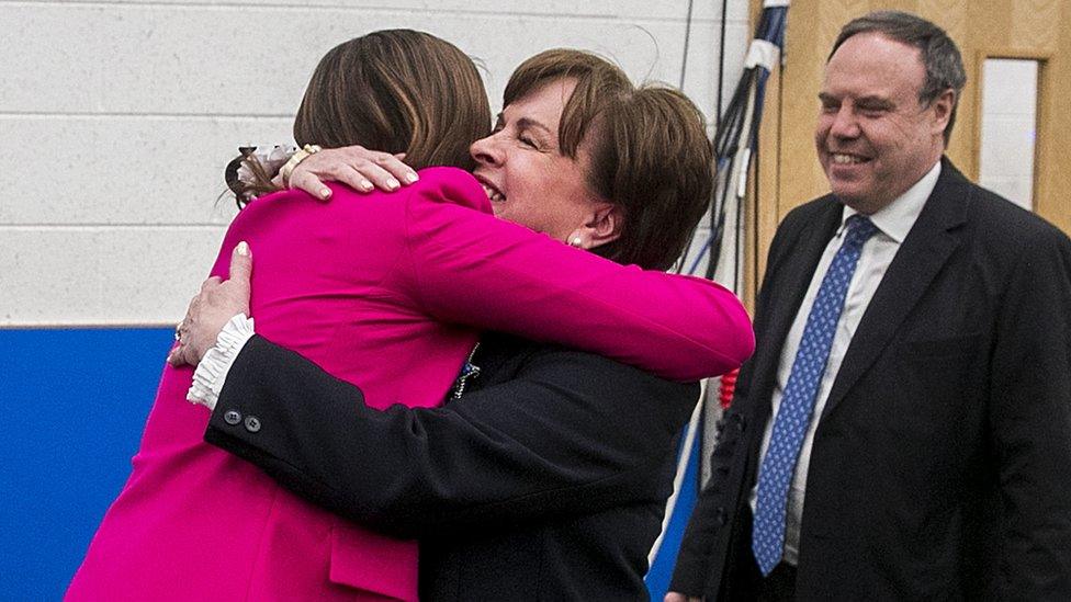 Diane Dodds and Nigel Dodds