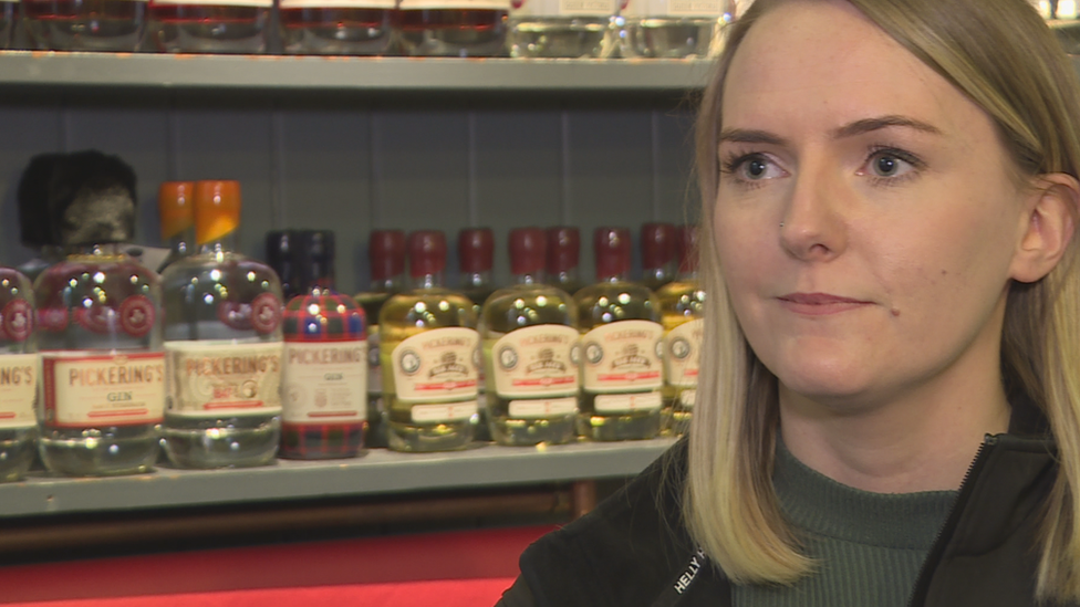 Leah Shaw Hawkins brand manager of pickerings gin