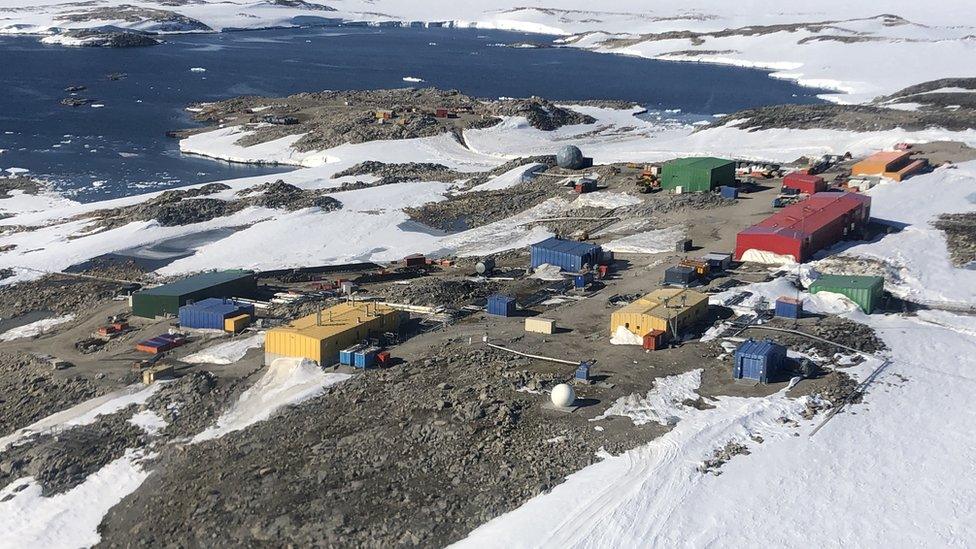 Casey Research Station in Antarctica