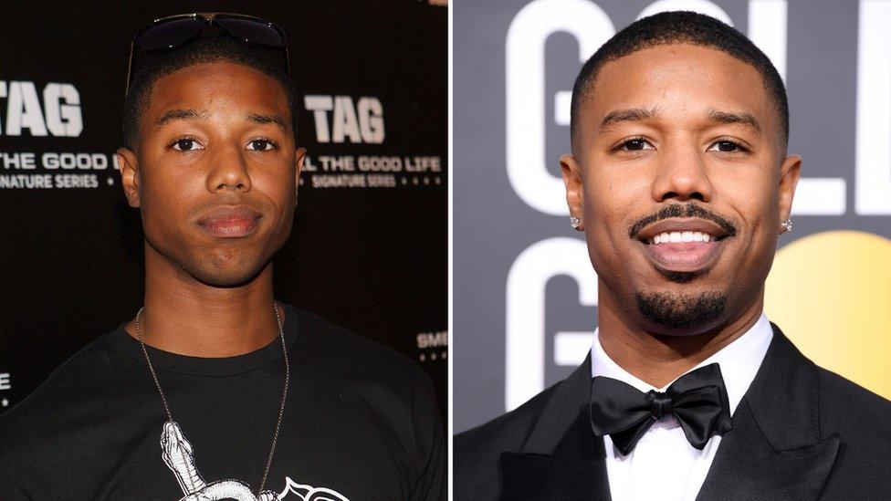 Michael B Jordan 10 years ago verses now.