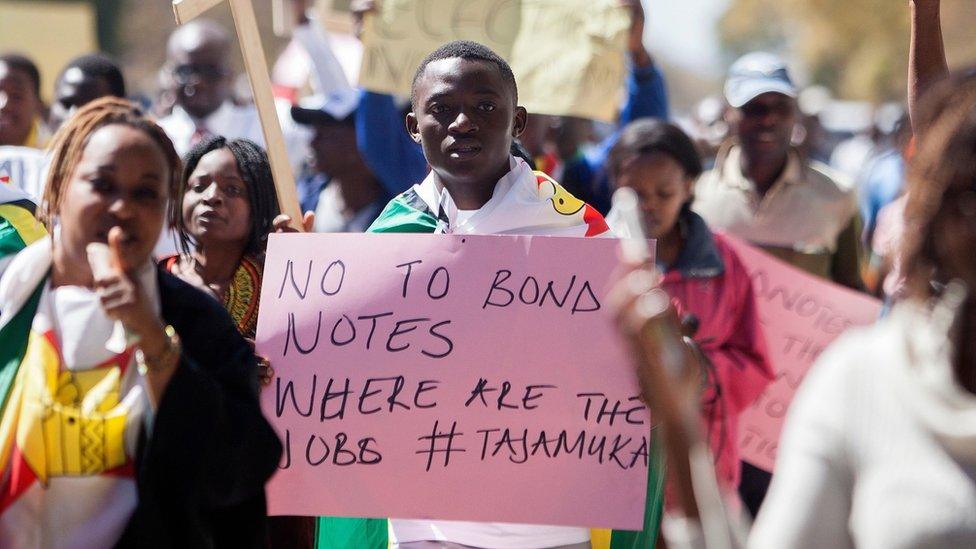 People protesting