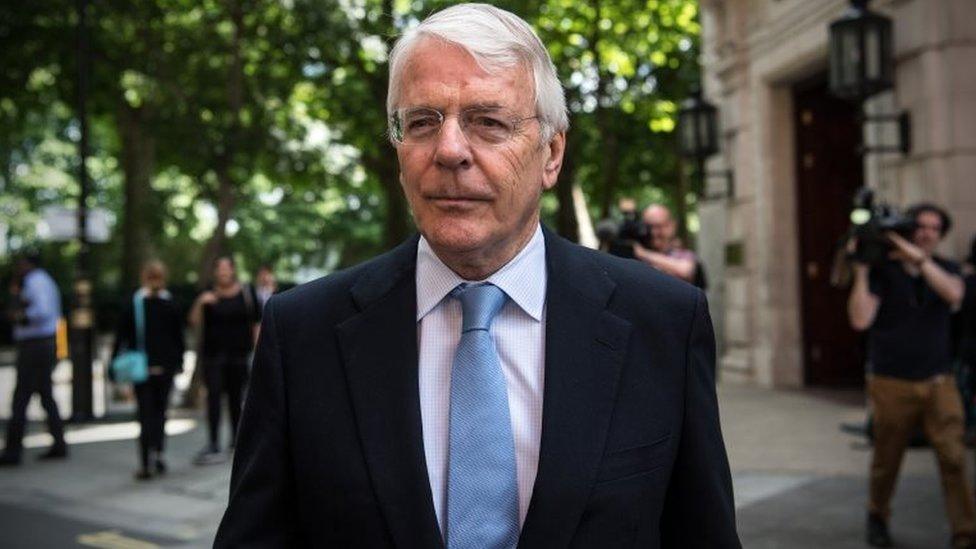 Sir John Major (file pic)