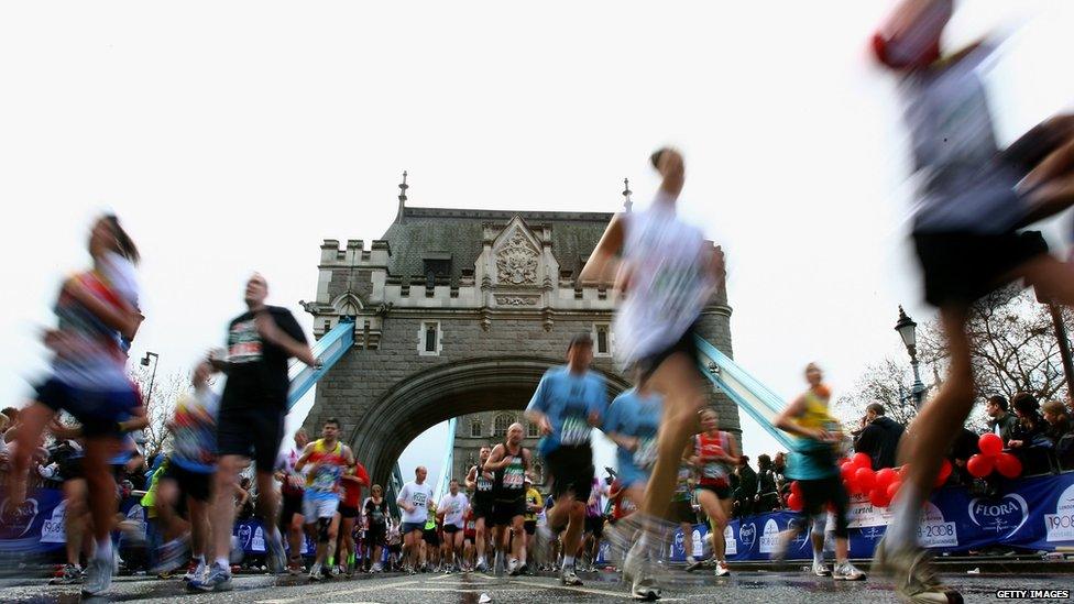 marathon tower bridge