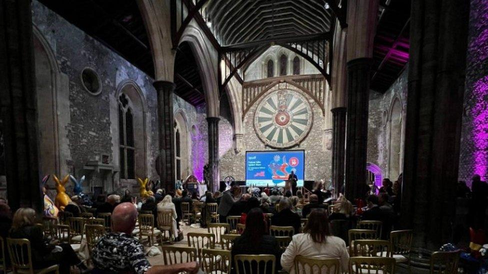 The 31 hares went under the hammer at the Great Hall in Winchester