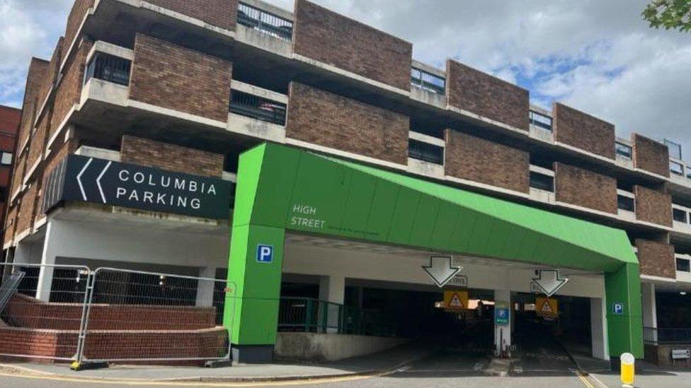 High Street car park in Bracknell