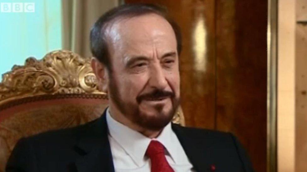 Rifaat al-Assad from a 鶹Լ interview in April 2012