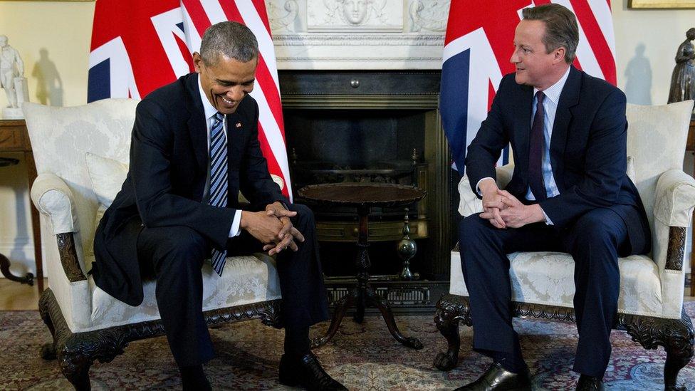 Barack Obama and David Cameron