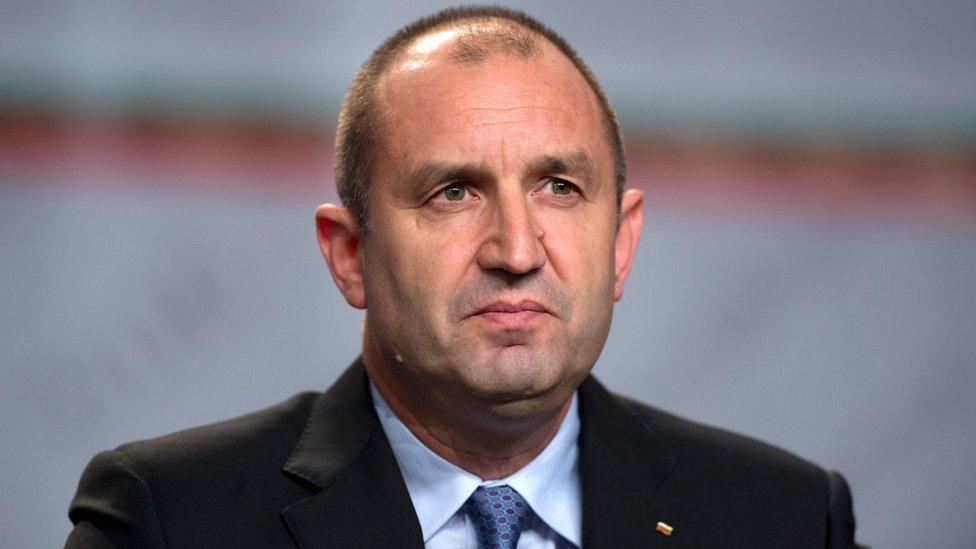 President-elect Rumen Radev