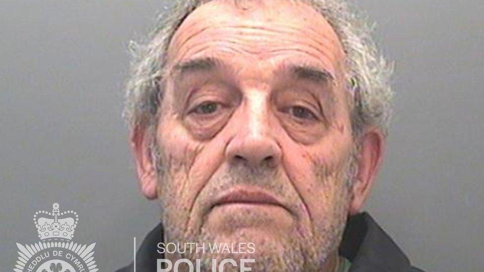 Police photo of Robert Rixon, aged 75, from Porthcawl