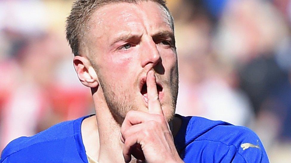 Jamie Vardy got both goals