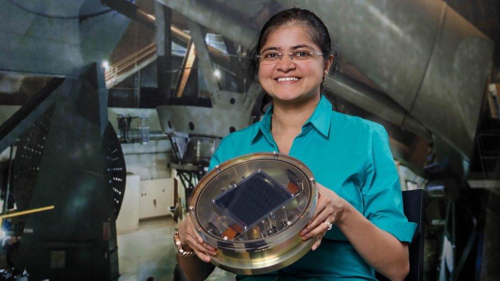 Mansi Kasliwal with sensors from the ZTF