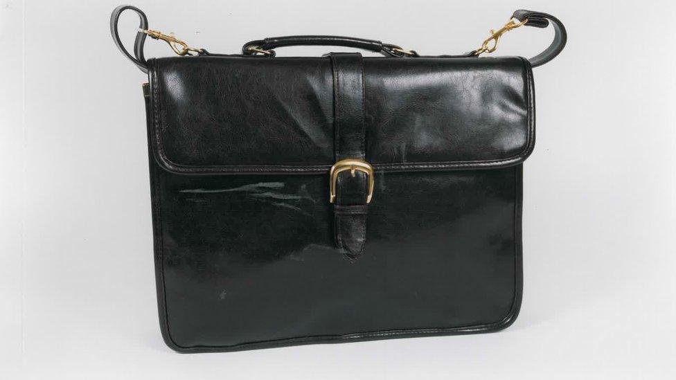 A handbag similar to the one stolen from Julie Cooper 20 years ago