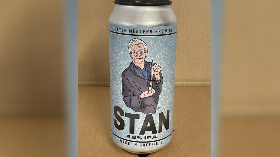 Memorial beer in memory of Stan Shaw