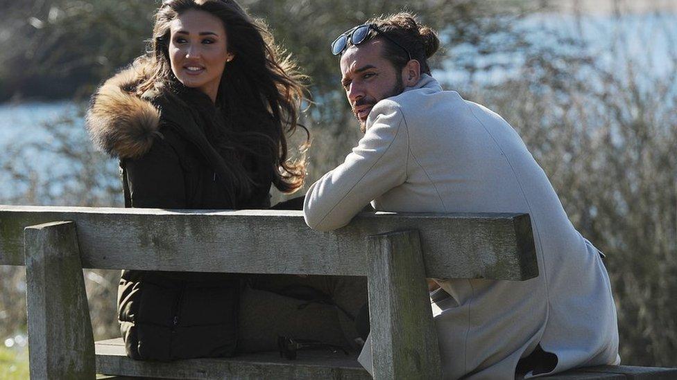 Megan McKenna and Pete Wicks