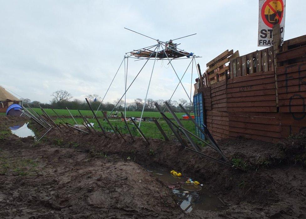 Fracking protest