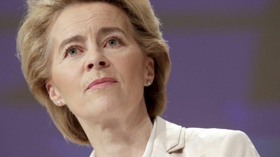 European Commission president Ursula von der Leyen