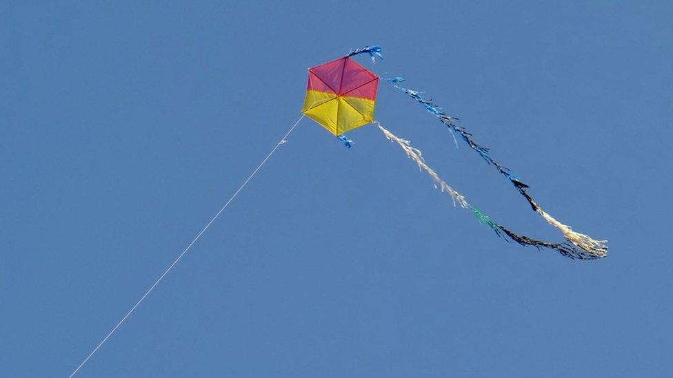 a hexagonal kite