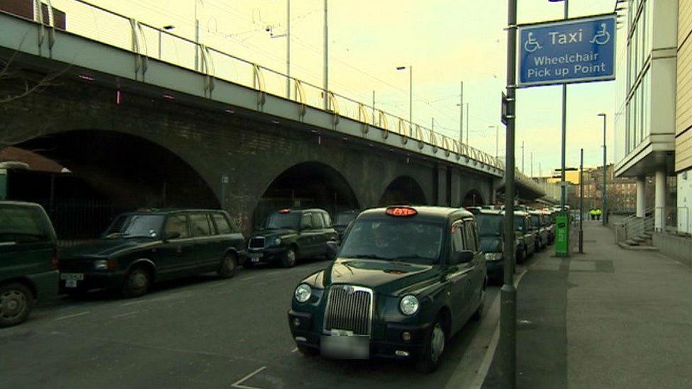 Taxi rank