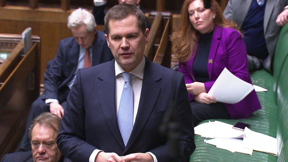 Robert Jenrick speaks in the House of Commons